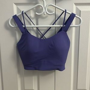 Ribbed long line like a cloud bra